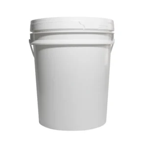 18 liter 4.7 gallon white Plastic Bucket containers